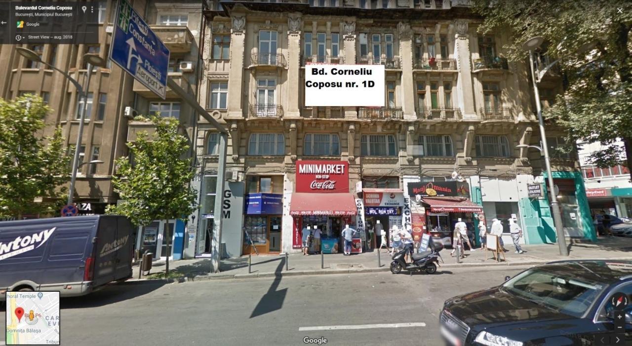 Domum Unirea, Across The Street Of Old City Center Bukarest Exteriör bild